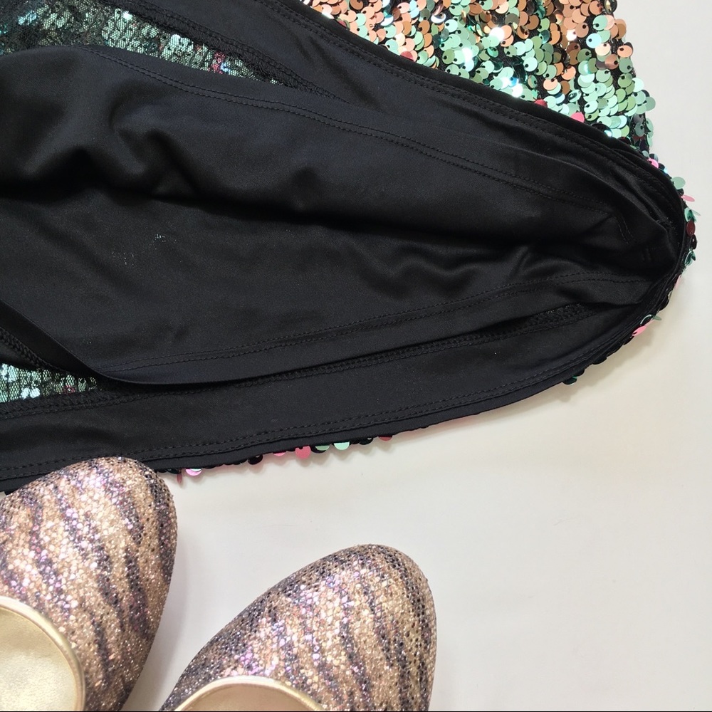 Express Sequin Strap Dress, sz S - Picture 4 of 5
